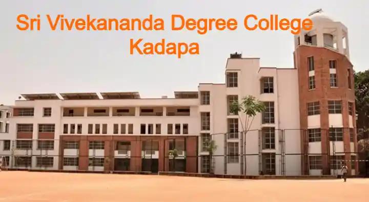 Degree Colleges in Kadapa  : Sri Vivekananda Degree College in NGO Colony