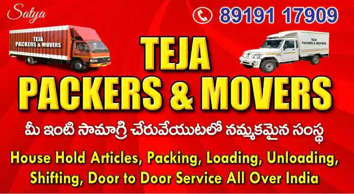 Teja Packers and Movers in Karapa, Kakinada