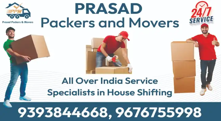 Prasad Packers and Movers in GPT Colony , Kakinada