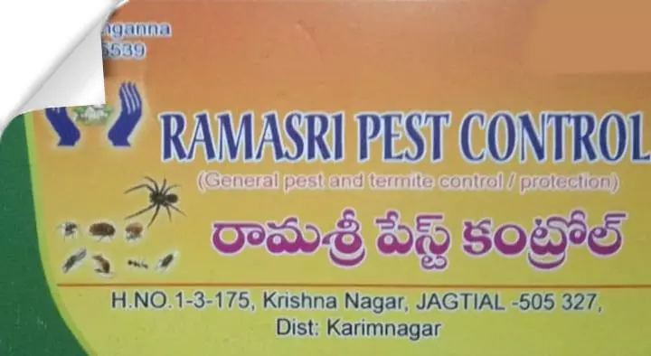 Industrial Pest Control Services in Karimnagar  : Ramasri Pest Control in Jagtial