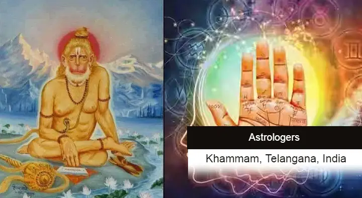 Astrologers in Khammam  : Sri Anjaneya Jyotishalayam in Indira Nagar