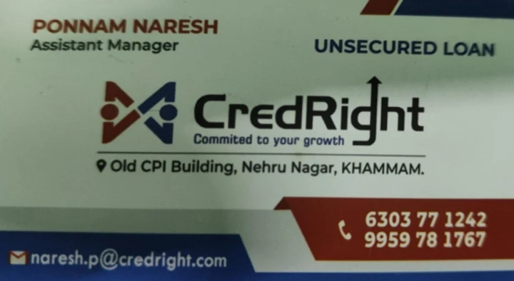 CredRight in Nehru Nagar, Khammam