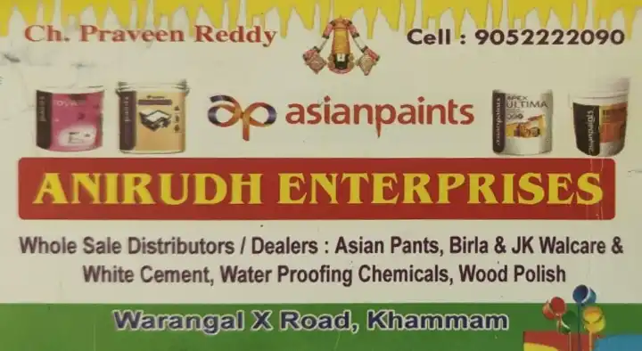 Anirudh Enterprises in Warangal X Road, Khammam