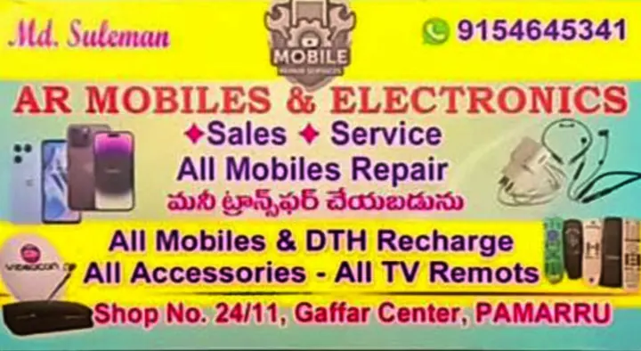 AR Mobiles and Electronics