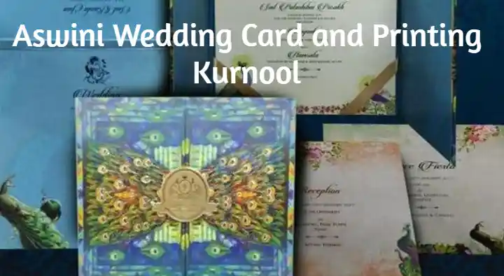 Ashwani Wedding Cards and Printing in Sita Rama Nagar, Kurnool
