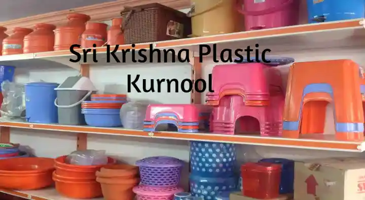 Paper And Plastic Products Dealers in Kurnool  : Sri Krishna Plastics in Industrial Estate