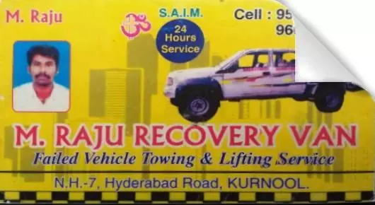 Breakdown Vehicle Recovery Service in Kurnool  : Raju Recovery Van in Auto Nagar