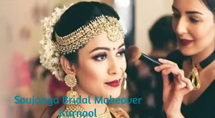 Soujanya Bridal Makeover in Gandhi Nagar, Kurnool