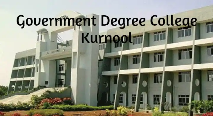Degree Colleges in Kurnool  : Government Degree College in Mahalakshmi Nagar