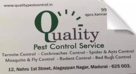 Pest Control Services in Madurai  : Quality Pest Control Service in Alagappan Nagar