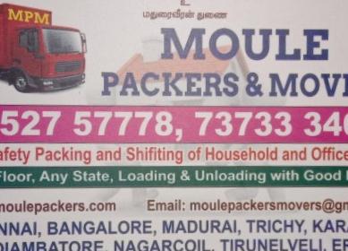 Moule Packers and Movers in Ellis Nagar, Madurai