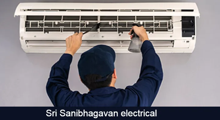 Air Conditioner Sales And Services in Madurai  : Sri Sanibagavan Electricals in Krishnapuram colony 