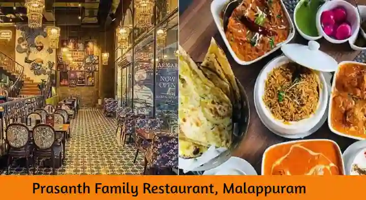 Prasanth Family Restaurant in Santhi Nagar, Malappuram