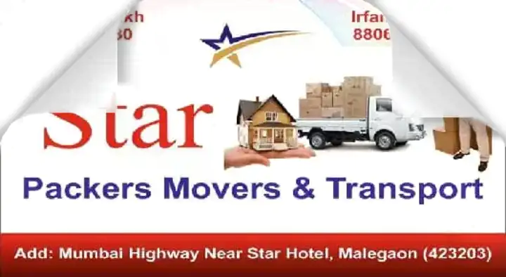 Packers And Movers in Malegaon  : Star Packers Movers And Transport in Mumbai Highway
