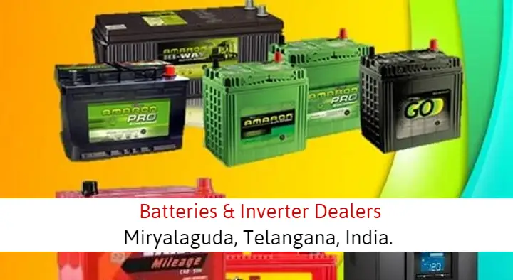 Sri Venkateshwara Batteries in Sagar Road, Miryalaguda