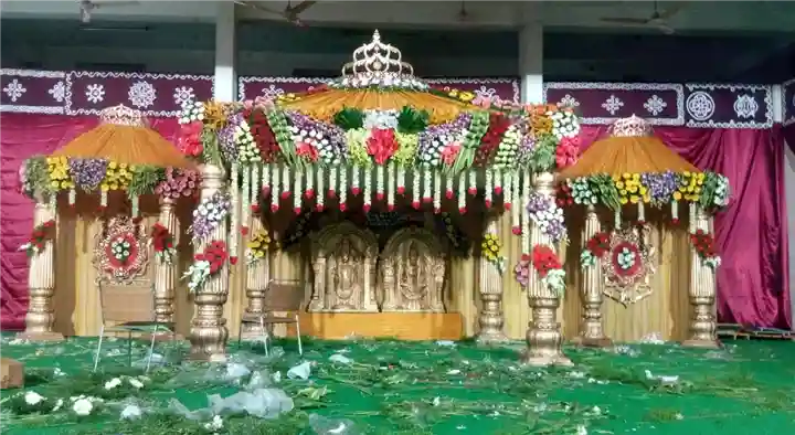 Sri Ramanjaneya Flowers Decoration in Santhi Nagar, Miryalaguda