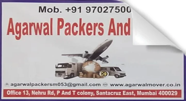 Loading And Unloading Services in Mumbai  : Agarwal Packers and Movers in Santacruz East