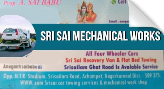 Accident Vehicle Recovery Service in Nagarkurnool  : Sri Sai Mechanical Works and Towing Service in Achampet
