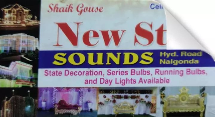 Event Organisers in Nalgonda  : New Star Sounds in Hyderabad Road