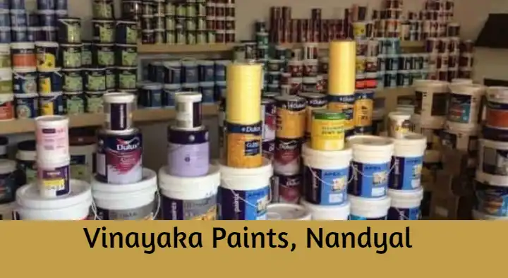 Paint Shops in Nandyal  : Vinayaka Paints in Salim Nagar