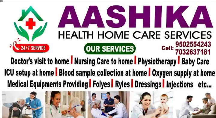 caretaker service in Nandyal : Aashika Health Home Care Services in NGO Colony