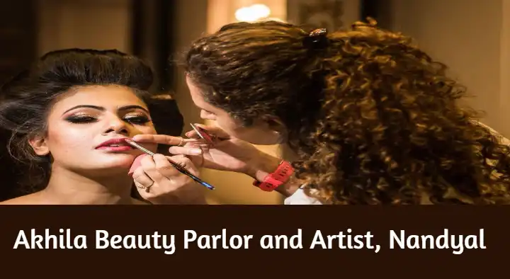 Akhila Beauty Parlor and Artist in Kranthinagar Road, Nandyal