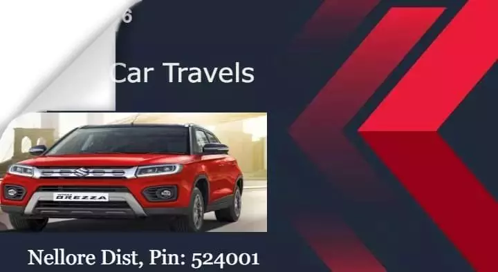 Car Rental Services in Nellore  : Suman Car Travels in Bus Stand