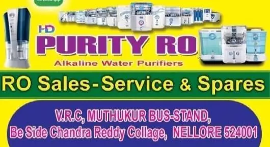 Water Purifiers in Nellore  : HD Purity RO Alkaline Water Purifiers in Kandukur