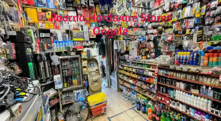 Poorna Hardware Stores in Pattivari Street, Ongole