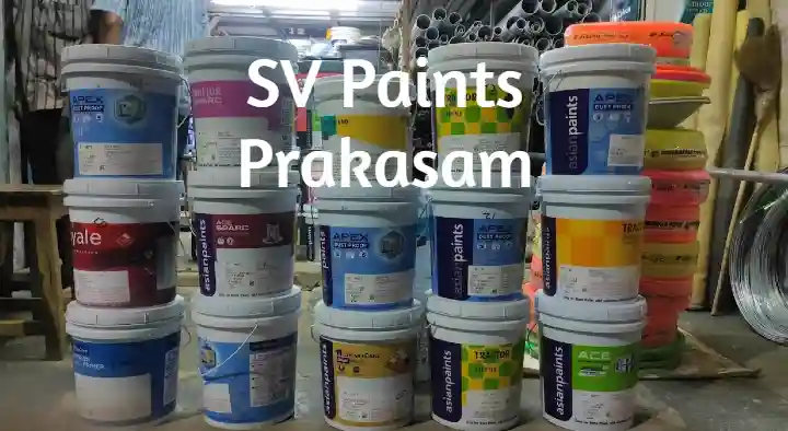 Paint Shops in Prakasam  : SV Paints in Perala