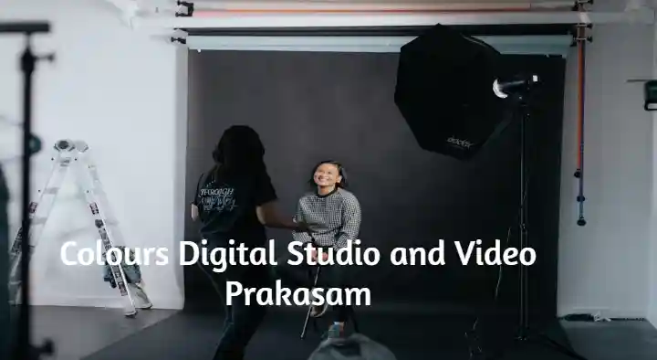 Photo Studios in Prakasam  : Colours Digital Studio and Video in Durbar Road