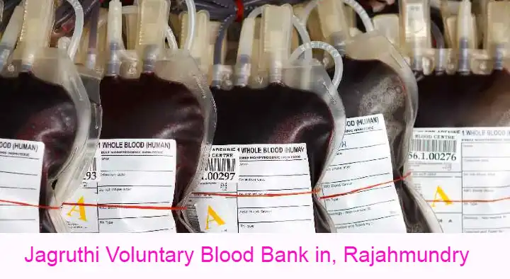 Jagruthi Voluntary Blood Bank in Danavaipeta, Rajahmundry