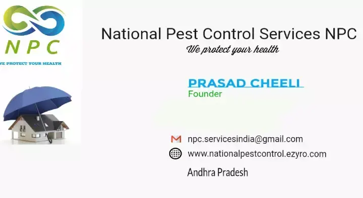Pest Control Service in Rajahmundry (Rajamahendravaram) : National Pest Control Services in Bus Stand