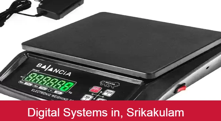 Weighing Machines in Srikakulam  : Digital Systems in Chinna Bazar