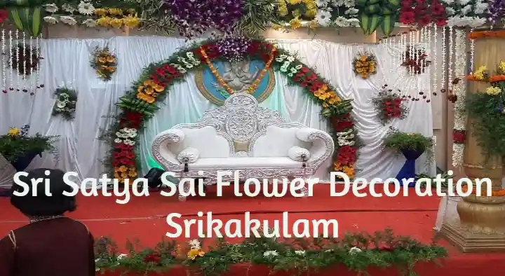 Sri Satya Sai Flower Decoration in Arasavalli, Srikakulam