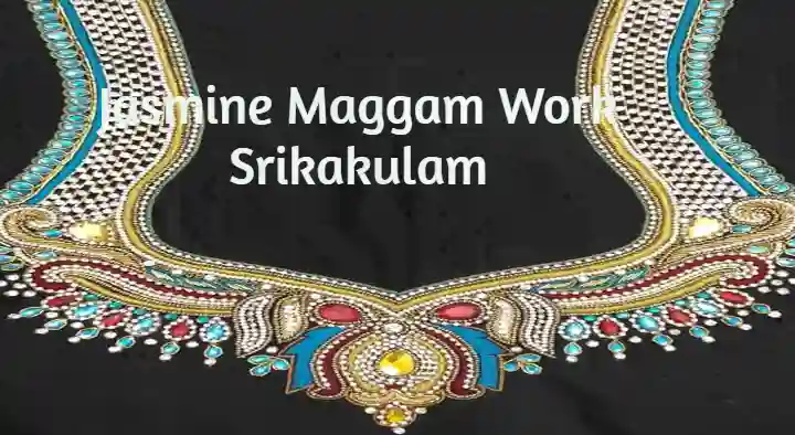 Maggam Works in Srikakulam  : Jasmine Maggam Work in Kalinga Road