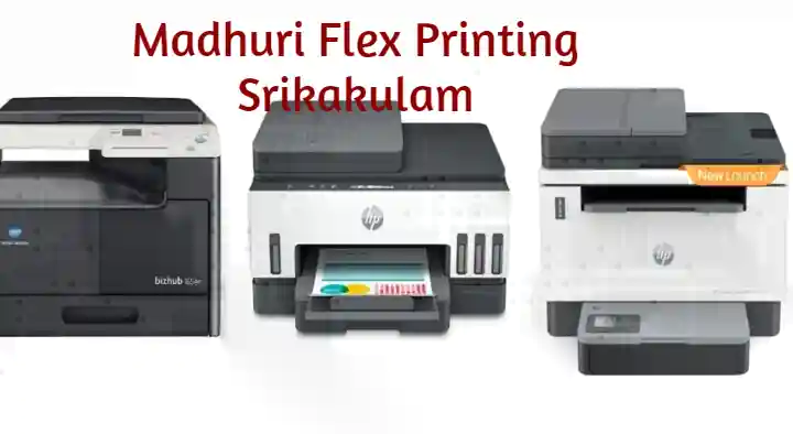 Printers in Srikakulam  : Madhuri Flex Printing in Palakonda Road