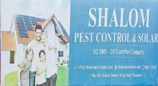 Pest Control Services in Thanjavur  : Shalom Pest Control And Solar in Trichy Road