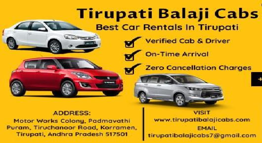 Student Tour Packages in Tirupati  : Tirupati Balaji Cabs in Korramen