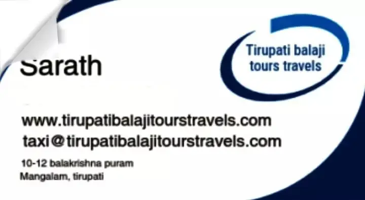Car Transport Services in Tirupati  : Tirupati Balaji Tours Travels in Mangalam