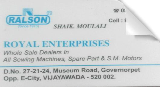 Royal Enterprises in Governorpet, vijayawada