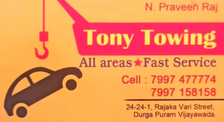 Bike Towing Services in Vijayawada (Bezawada) : Tony Towing in Durga Puram