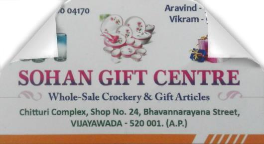 Sohan Gift Centre in Bhavannarayana Street, vijayawada