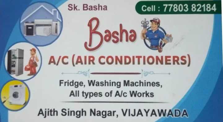 Air Conditioner Sales And Services in Vijayawada (Bezawada) : Basha Air Conditioners in Ajith Singh Nagar