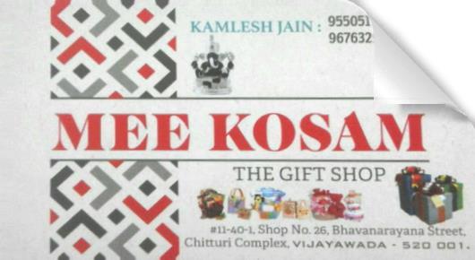 Mee KosamThe Gift Shop in Bhavannarayana Street, Vijayawada
