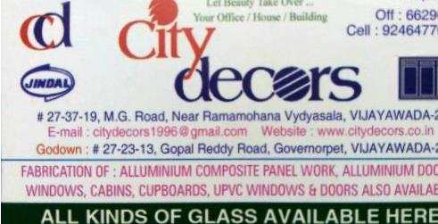 City Decors in Governorpet, Vijayawada
