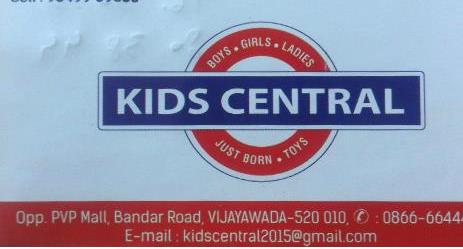 Kids Fashion in Vijayawada (Bezawada) : Kids Central in Benz Circle