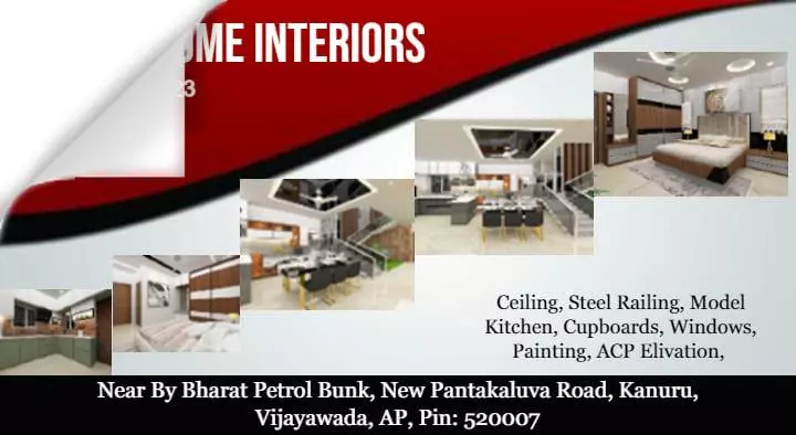 Interior And Exterior Painting Services in Vijayawada (Bezawada) : Sharp Home Interiors in Kanuru