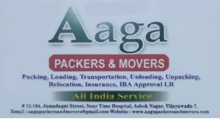 Aaga Packers and Movers in Ashok Nagar, Vijayawada