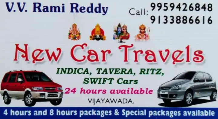 Taxi Services in Vijayawada (Bezawada) : New Car Travels in Krishna Lanka